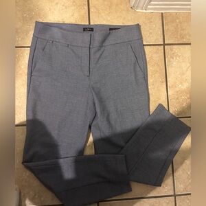 LOFT Women's Charcoal Cropped Pants